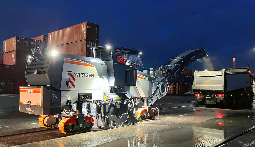 Wirtgen lanuched New cold milling machine W 150 F(i) for high milling performance in tight spaces